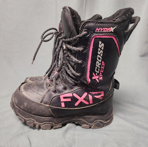 Women's FXR Pink & Black Winter Boots, Size 7, Excellent condition - Picture 2 of 6